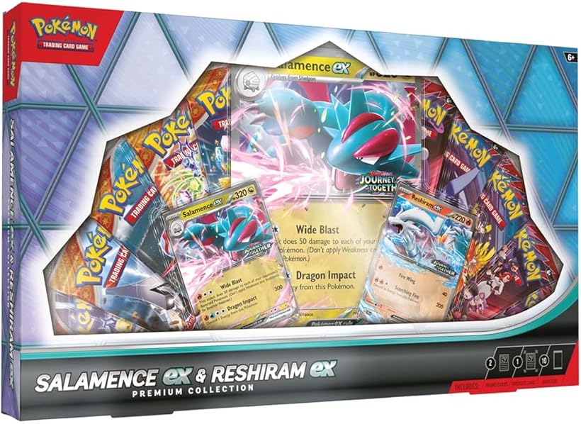 Pokemon Salamence Reshiram Premium Collection